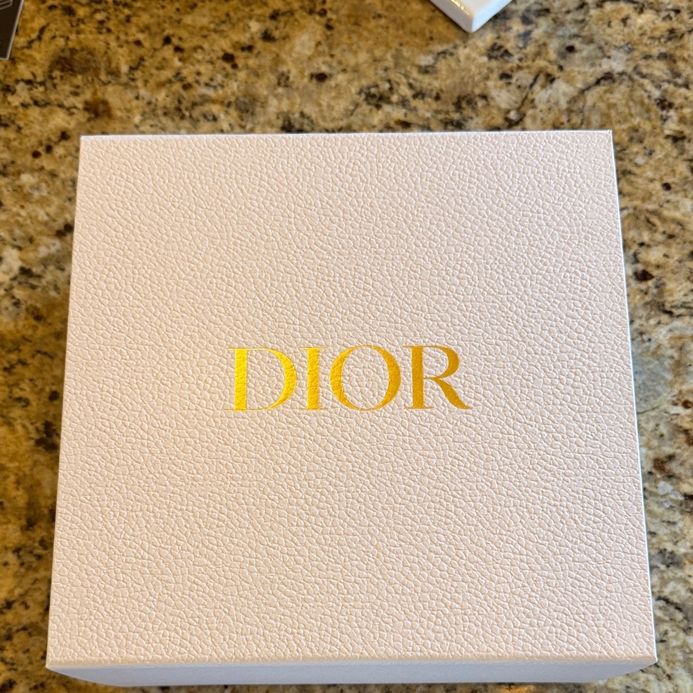 Dior White and Gold Box